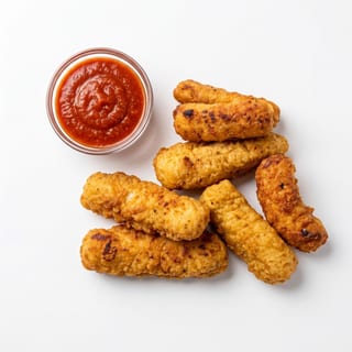 Kids Baked Mozzarella Sticks