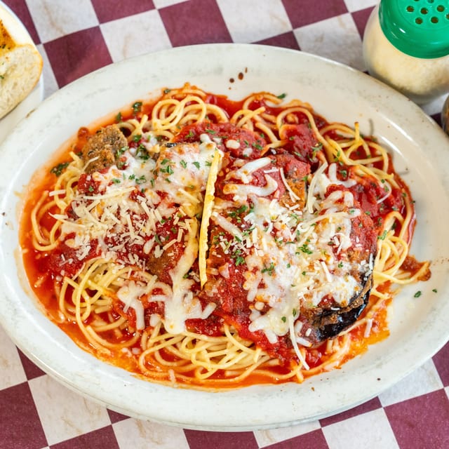 Eggplant Parmesan.